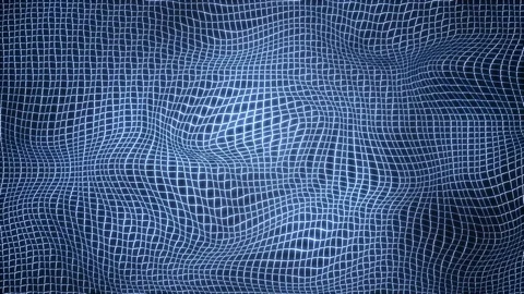 Seamless looping motion background features glowing grid structures Stock Footage 160598686