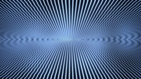 Seamless looping motion background features glowing grid structures Stock Footage 160602000