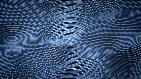 Seamless looping motion background features glowing grid structures Stock Footage 160604687