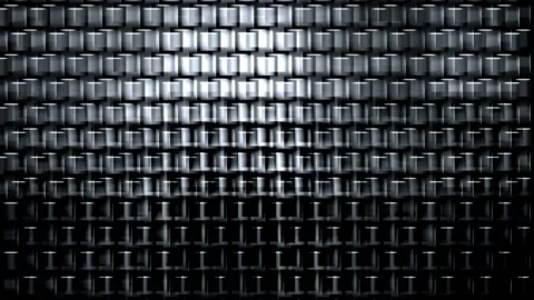 Seamless looping motion background features dark black and white abstract Stock Footage 160606637