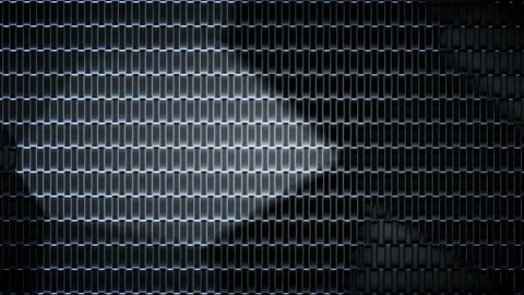 Seamless looping motion background features a dark futuristic pattern mixed with Stock Footage 160606759