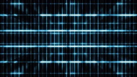 Seamless looping motion background features glowing grid structures Stock Footage 160608195