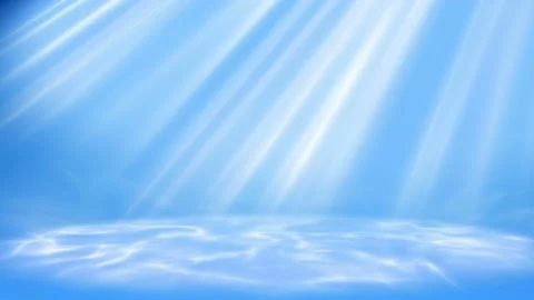 Seamless looping motion background features a clean underwater scenery with Stock Footage 160608784