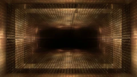 Seamless looping motion background features dynamic futuristic structures and Stock Footage 160608828