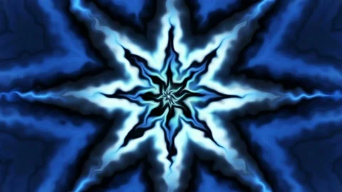 Seamless looping motion background features a blue star design Stock Footage 160611364