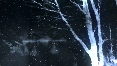 Seamless looping motion background features a abstract fantasy tree with a glow Stock Footage 160655422