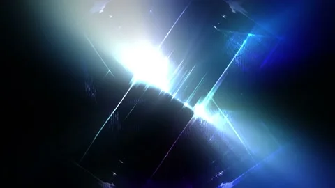 Seamless looping motion background features flickering light effects and a Stock Footage 160657347