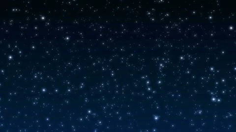 Seamless looping motion background features glowing falling stars 動画素材 160662939