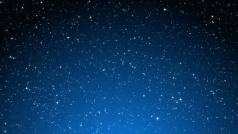 Seamless looping motion background features glowing falling stars Stock Footage 160663737