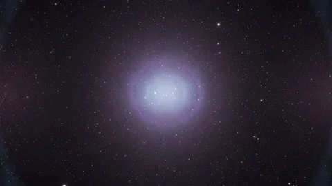 Seamless looping motion background features a flight trough deep space and Stock-Footage 160669294