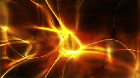 Seamless looping motion background in hd features abstract moving golden lines Stock Footage 160609070