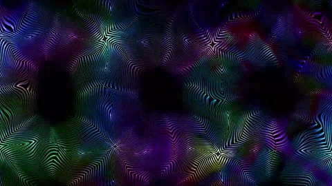 Seamless looping motion background shows a colorful and flickering design Stock Footage 160599127