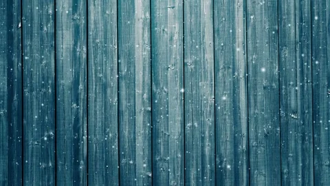 Seamless looping motion background shows a blue wooden planks background and Stock-Footage 160599160