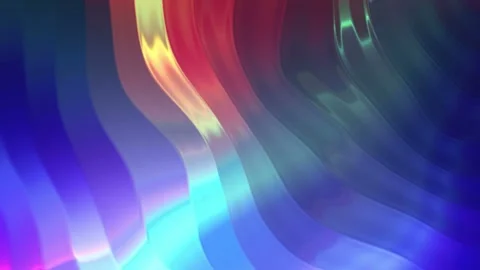 Seamless looping motion background shows a colorful abstract design Stock Footage 160599619