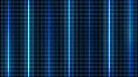 Seamless looping motion background shows glowing blue lines Stock Footage 160599893
