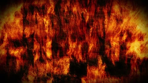 Seamless looping motion background shows a abstract fire background animation Stock Footage 160601264