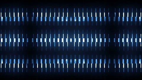 Seamless looping motion background shows a futuristic digital design with Stock Footage 160604203