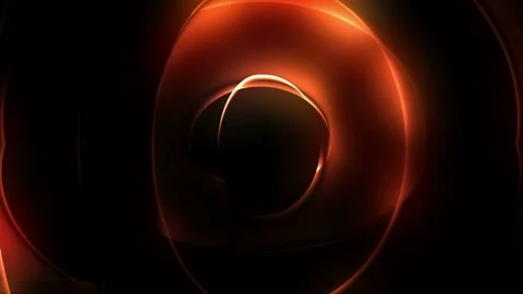 Seamless looping motion background shows a abstract design with glowing light Stock Footage 160605941