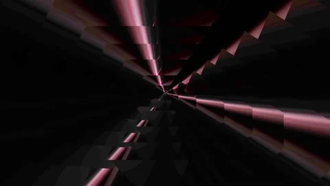 Seamless looping motion background shows colorful electric lights Stock Footage 160659043