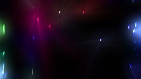 Seamless looping motion background shows a colorful lights background with Stock Footage 160659663