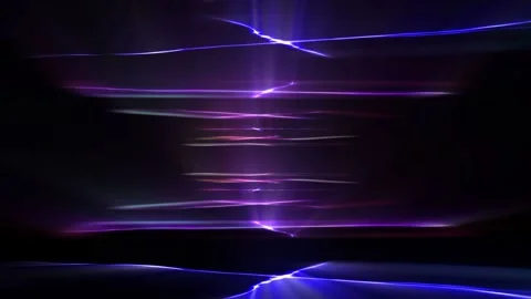 Seamless looping motion background shows colorful light effects design Stock Footage 160661203