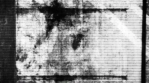 Seamless looping motion background shows a dirty wall texture and flickering Stock Footage 160661473