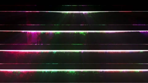 Seamless looping motion background shows a colorful and glowing grungy texture Stock Footage 160661935