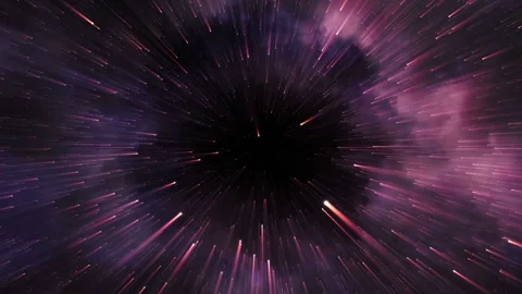 Seamless looping motion background shows a deep space scenery Stock Footage 160662209