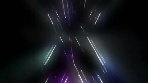 Seamless looping motion background shows flashing light effects Stock-Footage 160665040