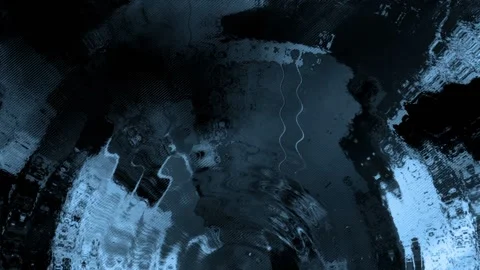 Seamless looping motion background shows dark blue abstract background with Stock Footage 160666121