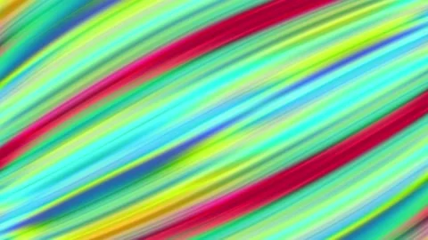 Seamless looping motion background shows pattern of colorful lines Stock Footage 160666226