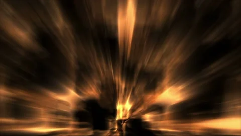 Seamless looping motion background shows falling glowing stars in golden colors Stock Footage 160667853