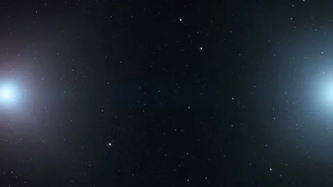 Seamless looping motion background shows traveling trough a dark deep space Stock Footage 160670205