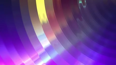 Seamless looping motion background shows a shiny colorful abstract design Stock Footage 160671766