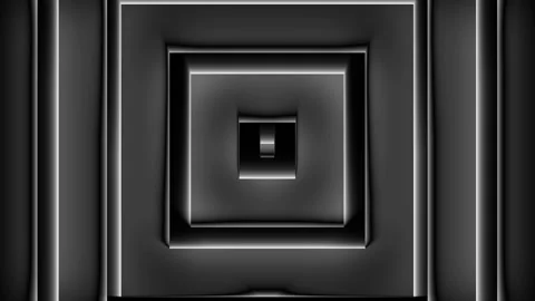 Seamless looping motion graphic shows a dark gray background featuring a square Stock-Footage 160666094