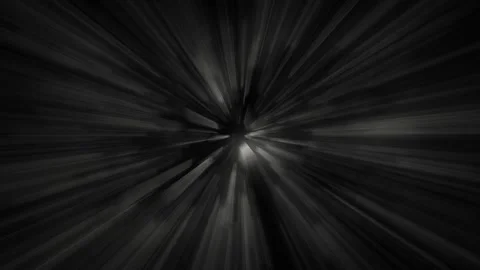 Seamless looping mysterious light streaks through dark void. Stockbeeldmateriaal 335120515