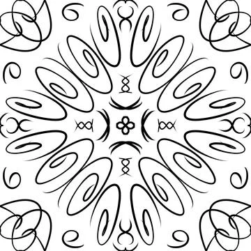 Seamless looping pattern on a white background. Stock Illustration