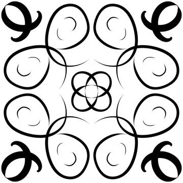 Seamless looping pattern on a white background. Stock Illustration