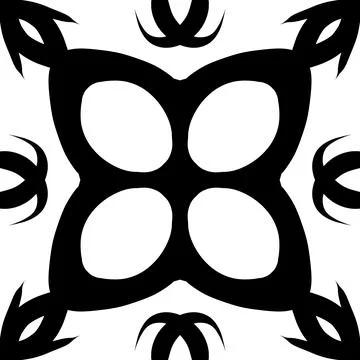 Seamless looping pattern on a white background. Illustrazione stock