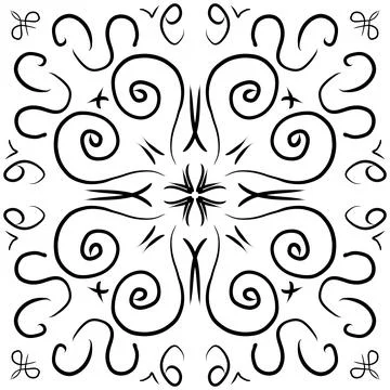 Seamless looping pattern on a white background. Texture for decoration. Stock Illustration