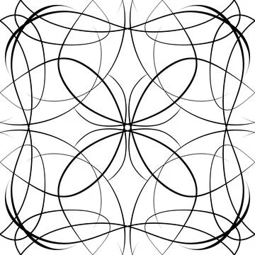 Seamless looping pattern on a white background. Illustrazione stock