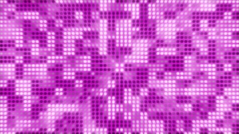 Seamless Looping Pink LED Radial Light Background Stock Footage 345120880