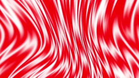 Seamless looping red white fluids motion graphic Video stock 322903775