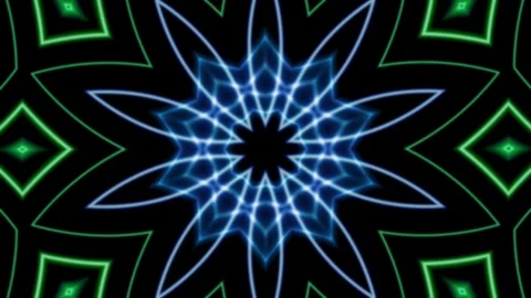 Seamless looping. Science fiction Stock Footage 261640631