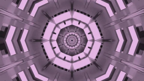 Seamless looping tunnel video vj loop screensaver with intricate patterns i.. Stock Footage 319416829