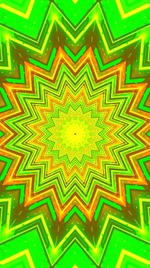 Seamless looping tunnel video vj loop screensaver with vibrant colors and d.. Stock Footage 321263724