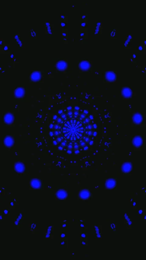 Seamless looping tunnel video VJ loop screensaver for immersive visualizati.. Stock Footage 321570459