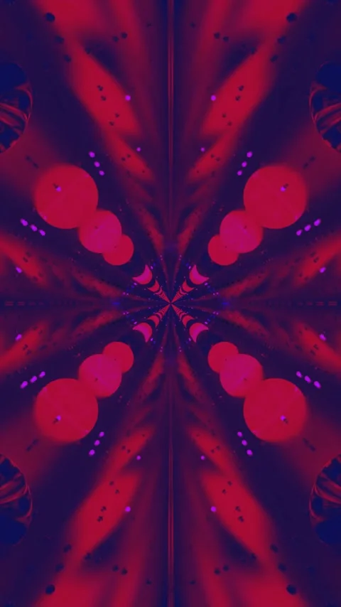 Seamless looping tunnel visual creates mesmerizing movement with vibrant co.. 스톡 동영상 321569316