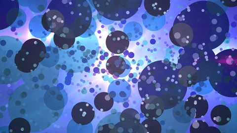 Seamless looping video blue abstract background with circle Stock Footage 137331952
