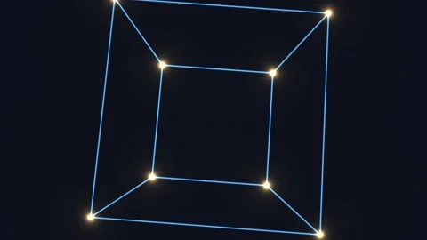 Seamless looping VJ loop for live visuals and motion Stock Footage 337828233